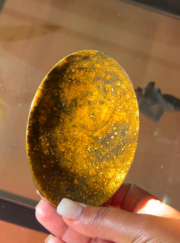 BROWN GOLD -- ROUND FLAT