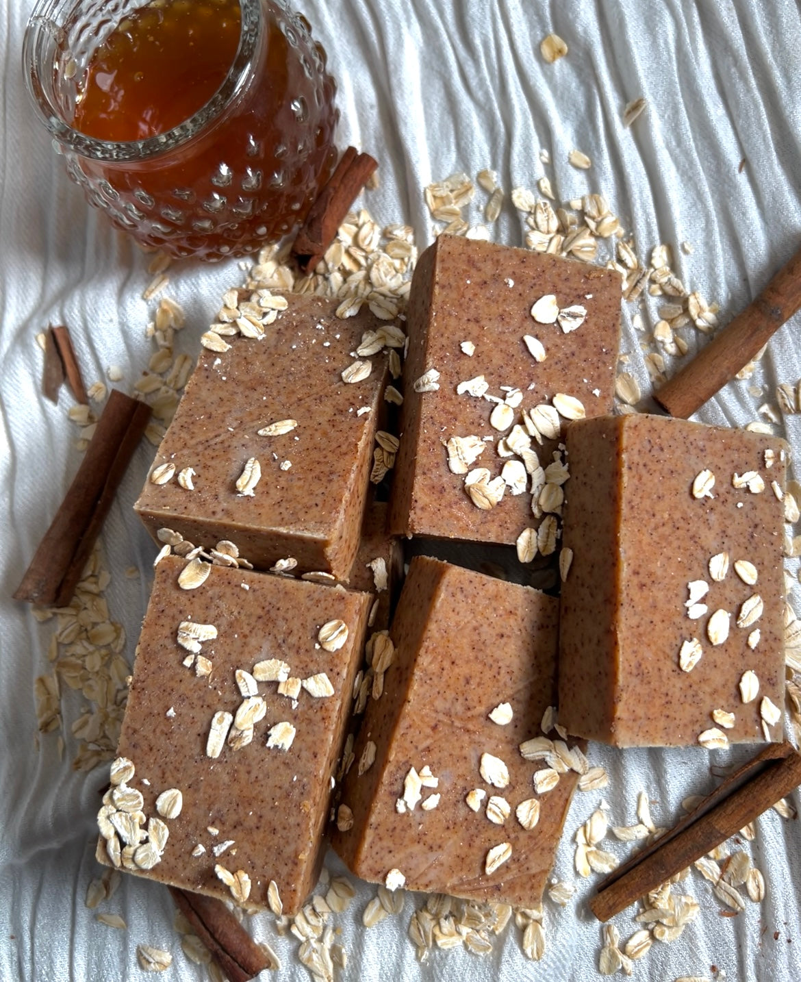 SKIN SO SOFT BAR with Honey and Oats.
