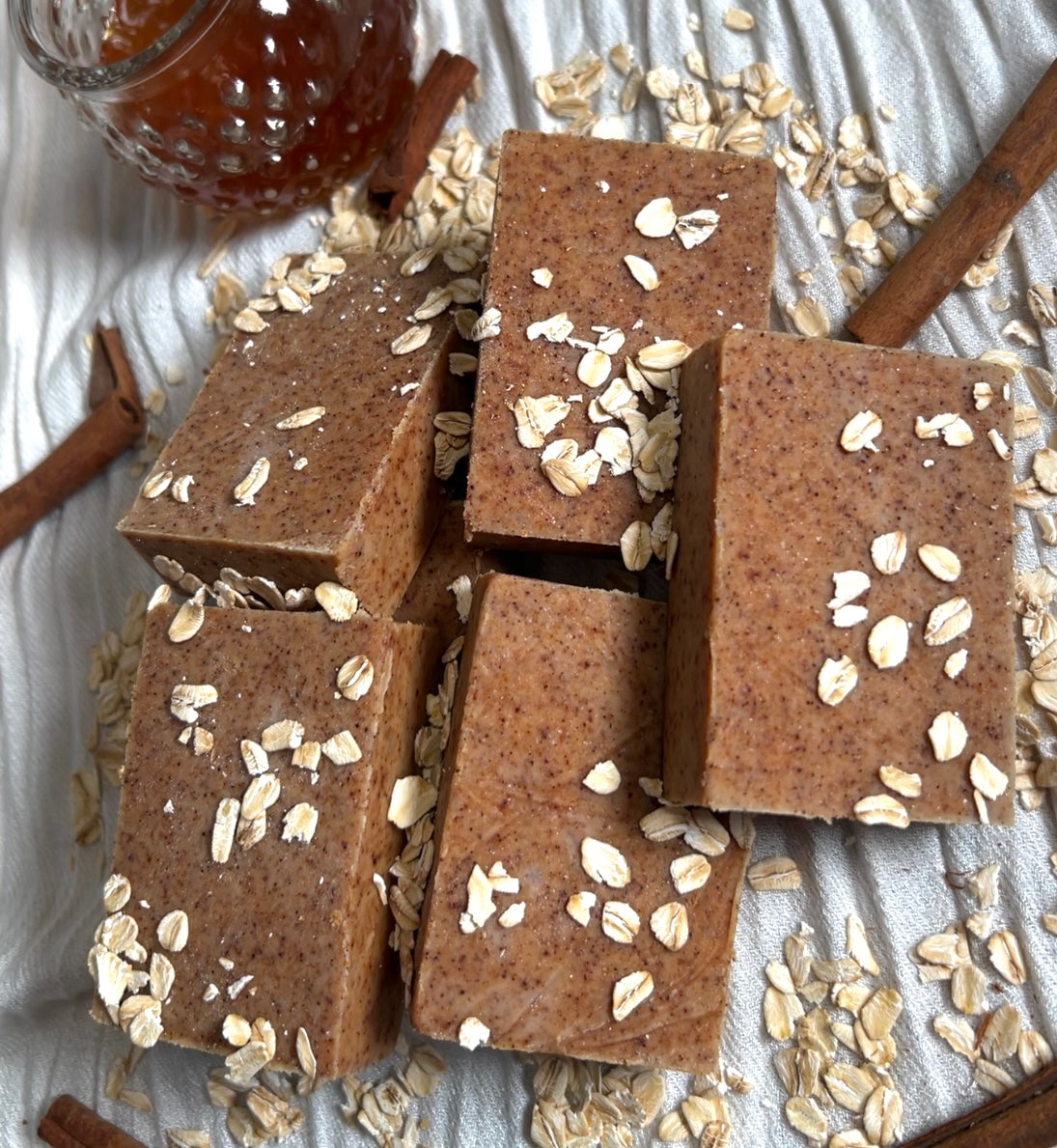 SKIN SO SOFT BAR with Honey and Oats.