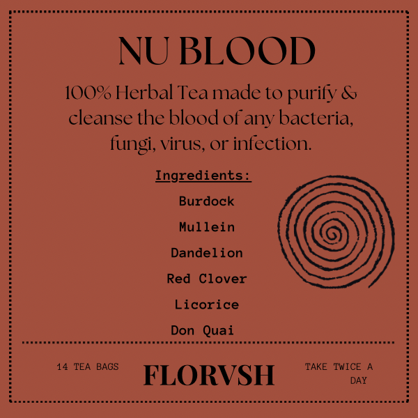 NU BLOOD Herbal Tea