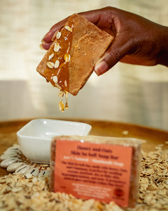 SKIN SO SOFT BAR with Honey and Oats.